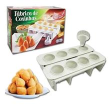 Forma Fabrica De Coxinhas Salgados De Festa Modelador 8pçs Forma Fabrica De Coxinhas Salgados De Festa Modelador 8pçs