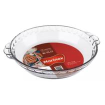 Forma Filetada Assadeira Redonda Vidro Marinex 1,3 Litros Forma Filetada Assadeira Redonda Vidro Marinex 1,3 Litros