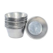 Forma Forminha Para Cupcake Confeitaria 24 Unidades Alumínio