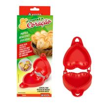 Forma Forminha Pastel Coração Vermelho 9Cm FPC01 KEITA Forma Forminha Pastel Coração Vermelho 9Cm FPC01 KEITA