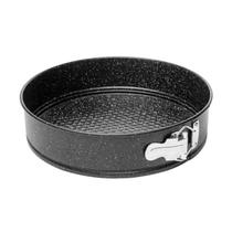 Forma Fundo Removível Antiaderente em Aço Carbono Granilite Preta Lyor
