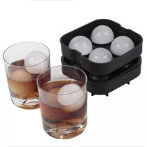 Forma gelo bola silicone bola 4 em 1 gigante whisky drinks