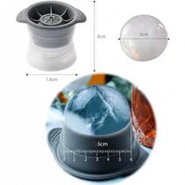 Forma Gelo Esfera Bola Redonda Grande Gigante Whisky Drinks