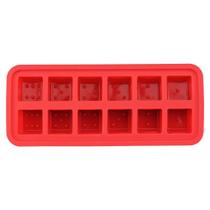 Forma Gelo Silicone 12 Cavidades - Clink Forma Gelo Silicone 12 Cavidades - Clink