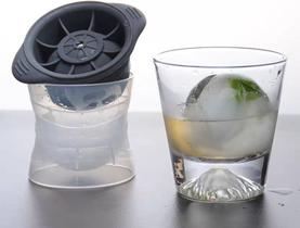Forma Gelo Silicone Esfera Bola Grande Redonda Whisky Bebida - D' Presentes