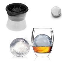 Forma Gelo Silicone Esfera Bola Grande Redonda Whisky Drink - Cl