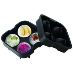 Forma Gelo Silicone Esfera Bola Grande Redonda Whisky Drink