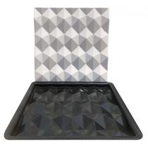 Forma Gesso e Cimento ABS Placa 3D - Hexágonos 50x50