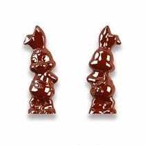 Forma Injetada Coelho Médio GI097 Gramado Rizzo Confeitaria