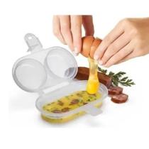 Forma kit com 2 omeleteira 2 em um para microondas nitron Forma kit com 2 omeleteira 2 em um para microondas nitron