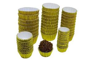 Forma Laminada P/ Doces Ouro N.4 C/50 Reiki