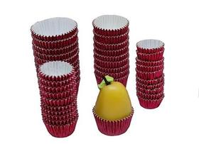 Forma Laminada P/ Doces Vermelha N.5 C/50 Reiki