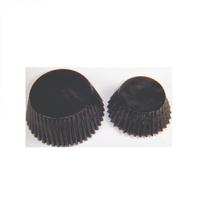 Forma Lisa P/ Cupcake Preto C/45 Flip