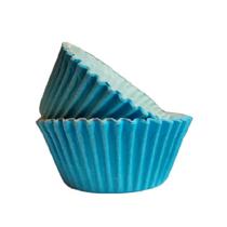 Forma Lisa P/ Mini Cupcake Azul Cl C/45flip Forma Lisa P/ Mini Cupcake Azul Cl C/45flip