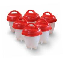 Forma Magica Para Cozinhar Ovos Silicone Egglettes c/ 6 unid. - Gift Home