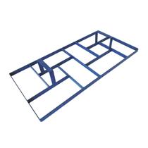 Forma manual para carimbar piso concreto jardim 30x60cm