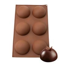 Forma meia esfera 29cm para chocolates e doces prime chef Forma meia esfera 29cm para chocolates e doces prime chef