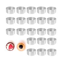 Forma Mini Bolo Aluminio Forminha Copinho 4cm Kit 50un