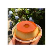 Forma Mini Pudim C/tampa Forneável 120ml C/10unid