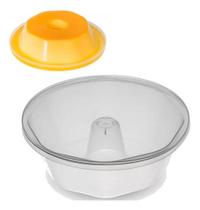 Forma Mini Pudim C/tampa Forneável 120ml C/50unds