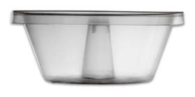 Forma Mini Pudim Com Tampa 140ml Forneavel com 10 un