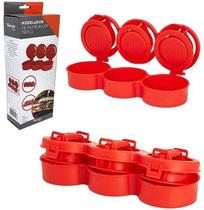 Forma Modeladora Hambúrguer Gourmet Caseiro Triplo Cozinha