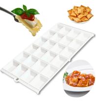 Forma Modeladora Para Ravioli Mini Pastel Salgados Macarrão Forma Modeladora Para Ravioli Mini Pastel Salgados Macarrão