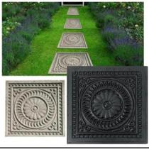 Forma Molde Abs 32x32x2,5cm Pisante Caminho Jardim Decorado