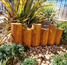 Forma Molde Em Abs Guia De Jardim Cerca Meio Fio Troncos