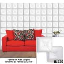 FORMA MOLDE GESSO 3D ALMOFADA 23X23CM 2mm EM ABS VIRGEM GESSO/CIMENTO 3D IN229