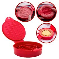 Forma Molde Hambúrguer Artesanal Burger Modelar Plasútil Forma Molde Hambúrguer Artesanal Burger Modelar Plasútil