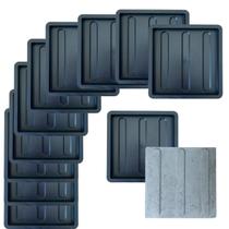Forma Molde Kit 10un Direcional 3 Linhas Piso Concreto Bloquete p Guia Acessibilidade Calçada Corredor Def Visual Forma Molde Kit 10un Direcional 3 Linhas Piso Concreto Bloquete p Guia Acessibilidade Calçada Corredor Def Visual