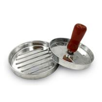 Forma Molde Modelador Prensador Hamburguer 10Cm Com Textura Forma Molde Modelador Prensador Hamburguer 10Cm Com Textura