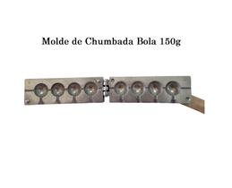 Forma / Molde Para Fazer Chumbada Redonda 150 G - Chumbada 4 cavidades - ART COLOR PAPEIS