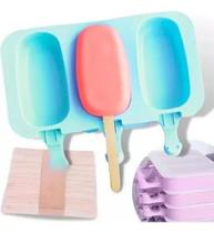 Forma Molde Para Picolé de Silicone