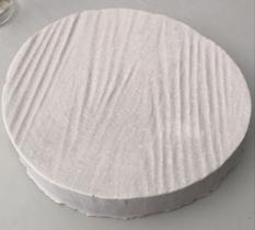 Forma Molde Pisante em Abs Caminho Jardim Madeira Tora 24x4cm Forma Molde Pisante em Abs Caminho Jardim Madeira Tora 24x4cm