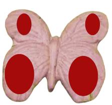 Forma Molde Pisante Jardim em Abs - Borboleta 43x35x4cm