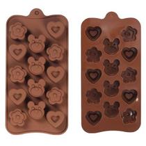 Forma Molde Silicone Bombons Fofos Chocolate Trufas Pascoa