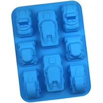 Forma Molde Silicone Carros Carrinhos 32.5Cm Chocolate Doces Forma Molde Silicone Carros Carrinhos 32.5Cm Chocolate Doces