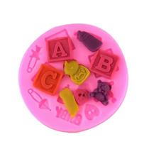 Forma Molde Silicone Cha Bebe Baby Mamadeira Nenem Revelaçao Forma Molde Silicone Cha Bebe Baby Mamadeira Nenem Revelaçao