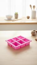 Forma Molde Silicone Sabonete Artesanal Retangular