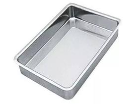 Forma N5 Retangular Assadeira Bolo Forno Aluminio