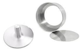 Forma P/ Bolo Vulcão E Pudim 20x10cm (fundo Falso/removível)