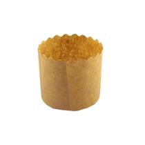 Forma P/panetone Kraft 100 Gramas Ecopack C/ 100 Un