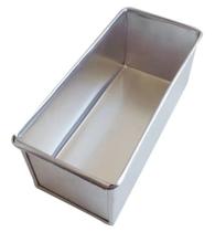Forma P/ Pão De Forma 500g Sem Tampa Alumínio 30x10x10cm