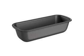 Forma p/ pão pró-flon antiaderente 30x12,5x7cm Grafite- Brinox