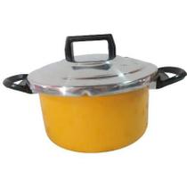 Forma, Panela Pudim, Meia Pressão, Seu Pudim Em 25 Minutos Cor: Amarelo Forma, Panela Pudim, Meia Pressão, Seu Pudim Em 25 Minutos Cor: Amarelo