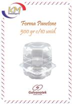 Forma Panetone 500 gr c/10 unid. - embalagem panetone (9992079) Forma Panetone 500 gr c/10 unid. - embalagem panetone (9992079)