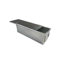 FORMA PAO DE FORMA COM TAMPA 30x10x10CM ALUMINIO FO-62