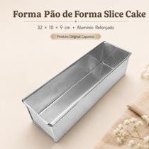 Forma Pão De Forma Slice Cake 32cmx10cmx9cm (Alum)